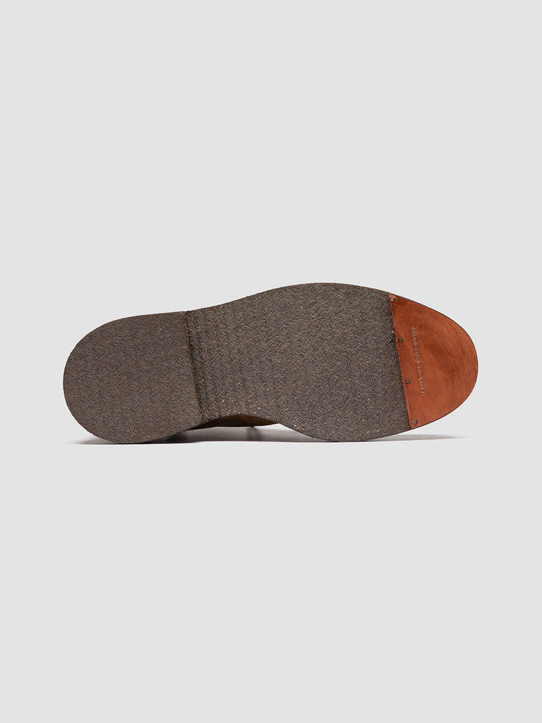 ASTON CREPE 004 - Brown Suede Lace-Up Boots