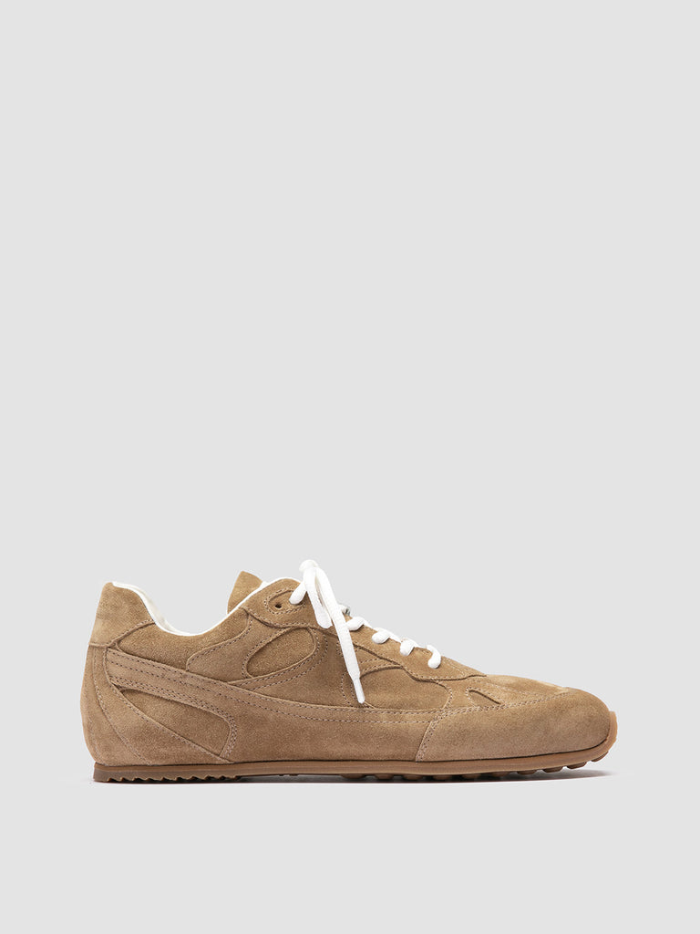 AWAY 101 - Brown Suede Low Top Sneakers