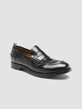 BALANCE 011 Nero - Black Leather Penny Loafers Men Officine Creative - 3