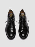 BALANCE 019 - Black Leather Derby Shoes Men Officine Creative -2