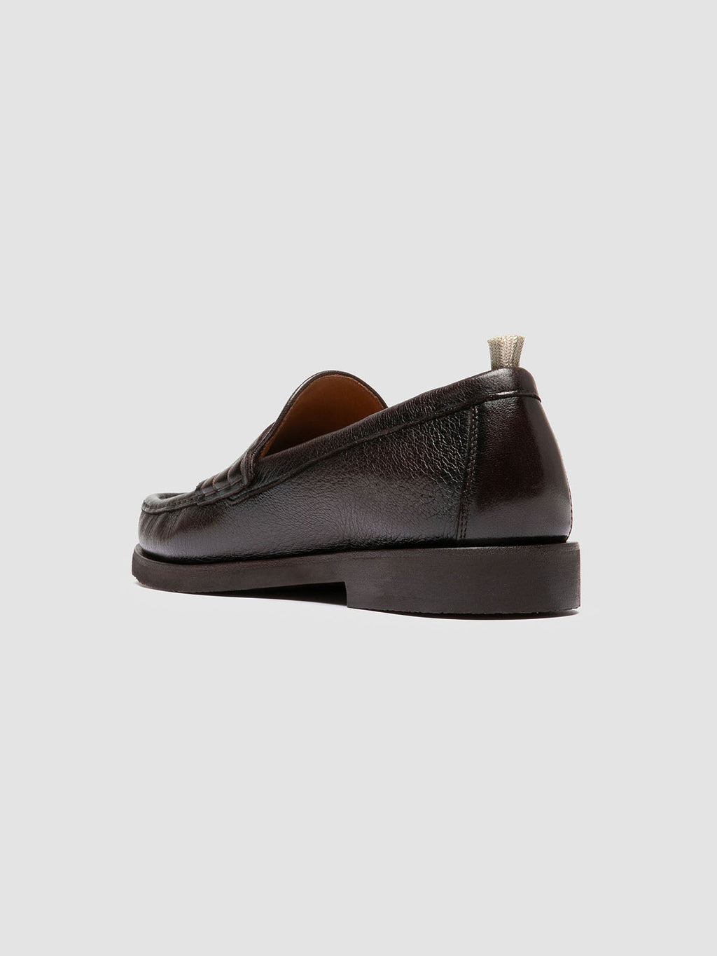 BALFRON FLEXI 001 - Dark Brown Leather Penny Loafers - 3