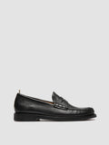 BALFRON FLEXI 001 - Black Leather Penny Loafers - 0