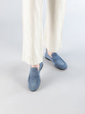 BLAIR 001 Indigo - Blue Suede Loafers Women Officine Creative - 6