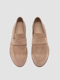 BLAIR 005 - Taupe Suede Loafers