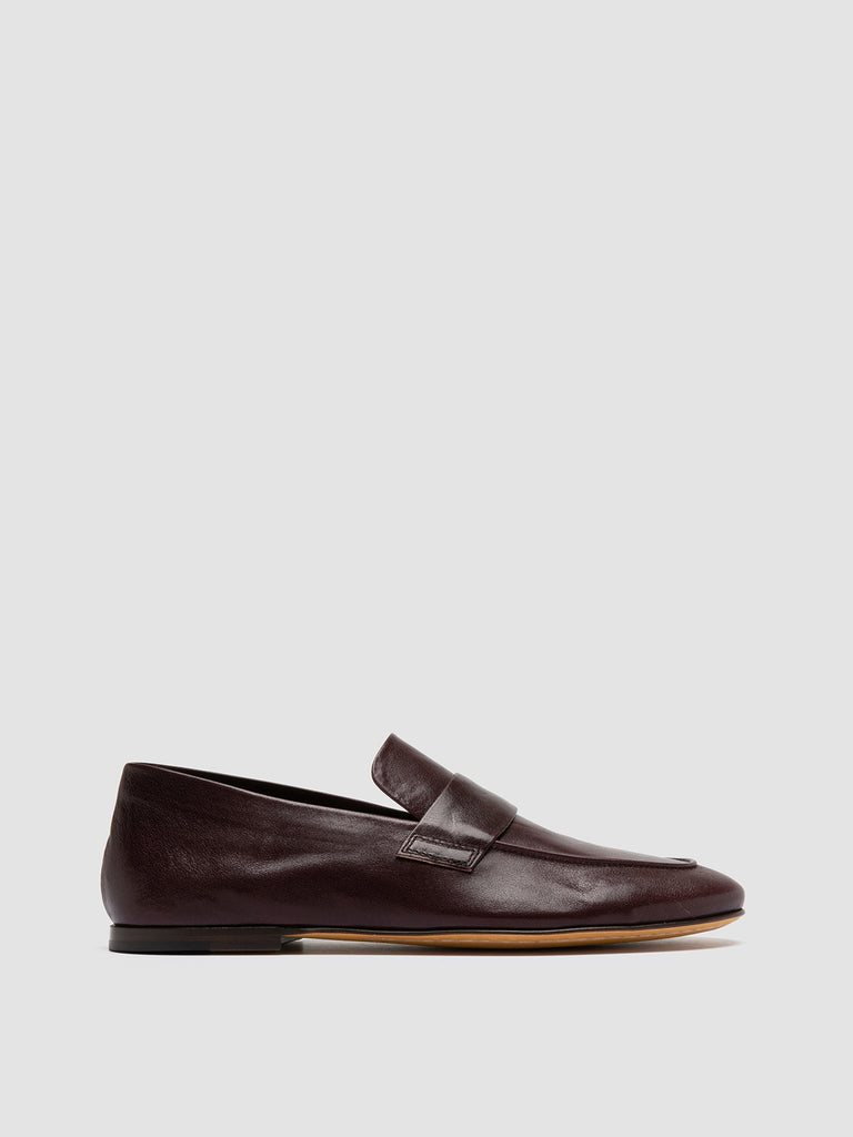 BLAIR 001 Truffle - Brown Leather Loafers