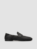 BLAIR DD 001 - Black Leather Penny Loafers