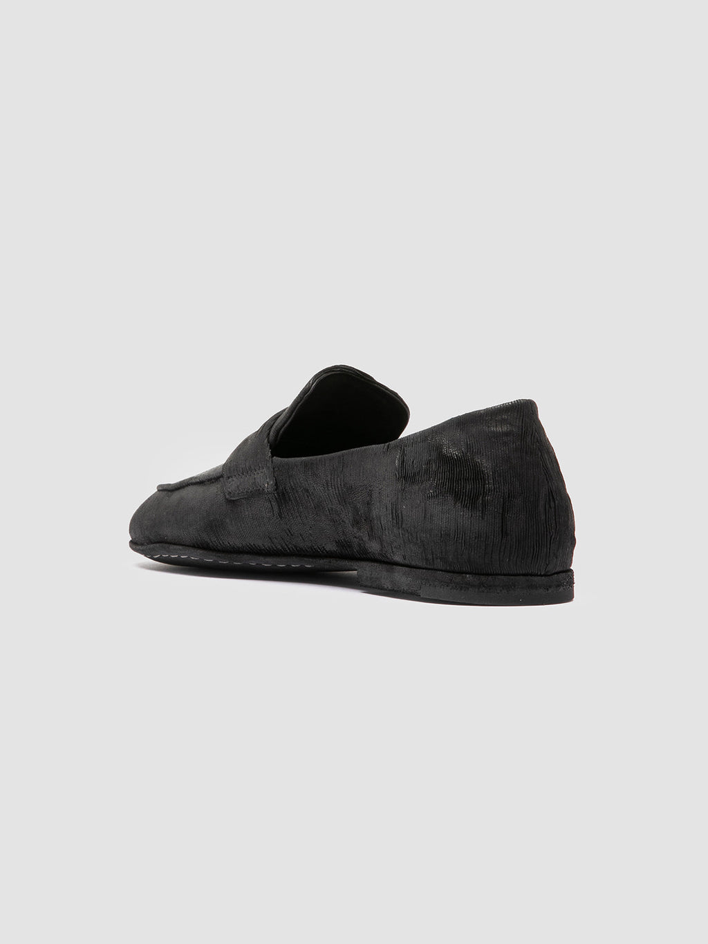 BLAIR DD 001 - Black Leather Penny Loafers