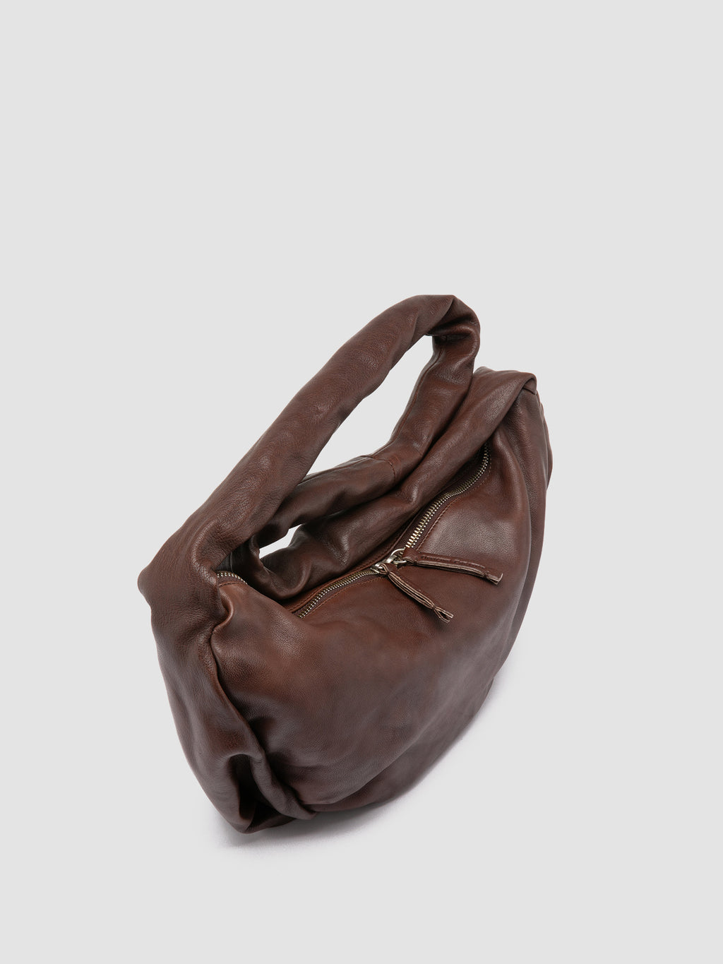 BOLINA 046 - Dark Brown Leather Crossbody Bag - 1