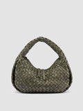 BOLINA 144 - Green Leather Handle Bag - 0