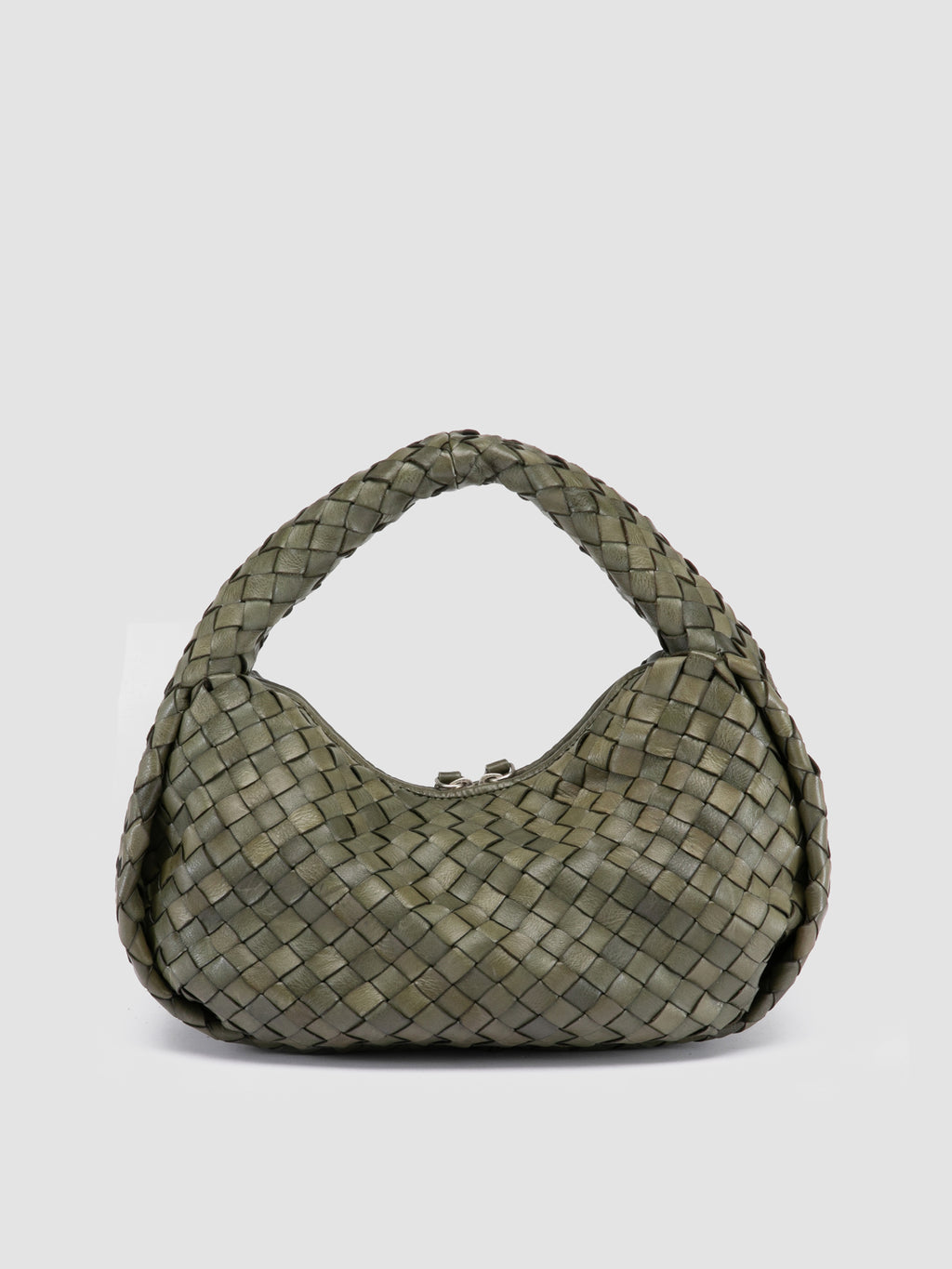 BOLINA 144 - Green Leather Handle Bag - 3