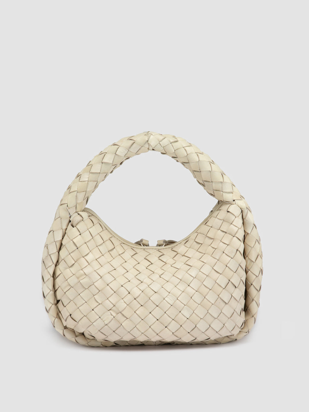 BOLINA 144 - White Leather Handle Bag