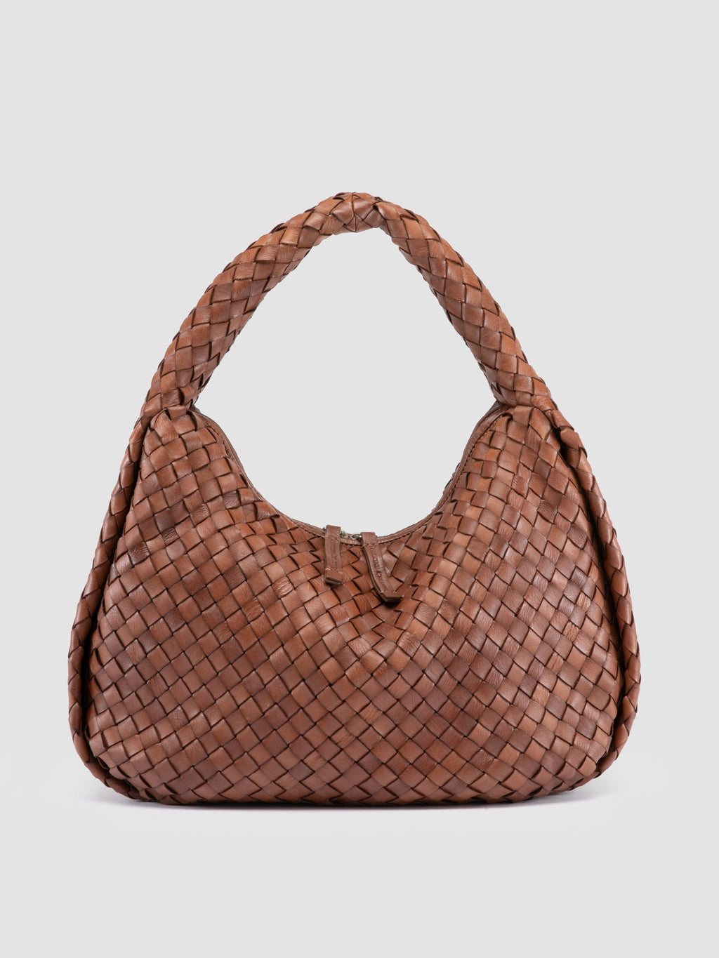 BOLINA 148 - Dark Brown Leather Shoulder Bag - 0