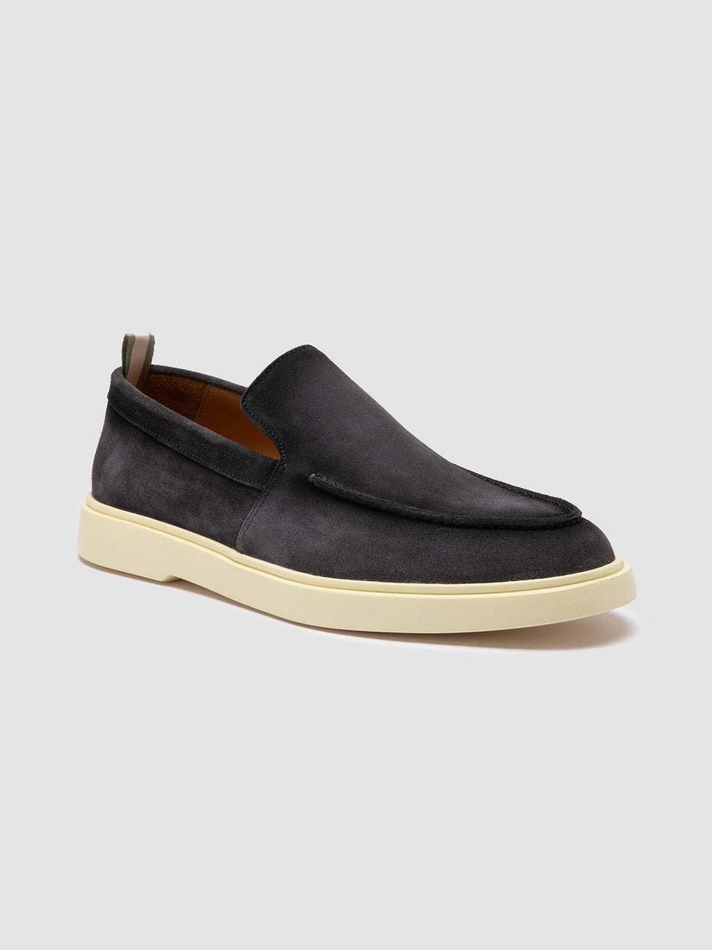 BONES 002 Avion - Blue Suede Loafers Men Officine Creative - 3