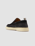 BONES 002 Avion - Blue Suede Loafers Men Officine Creative - 4