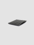 BOUDIN 122 - Black Woven Leather Card Holder - 2