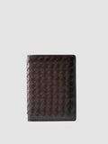BOUDIN 127 - Dark Brown Leather Wallet - 0