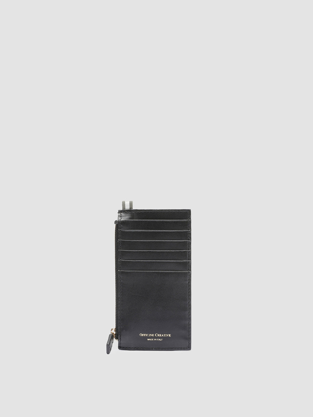 BOUDIN 18 - Black Leather Card Holder - 0