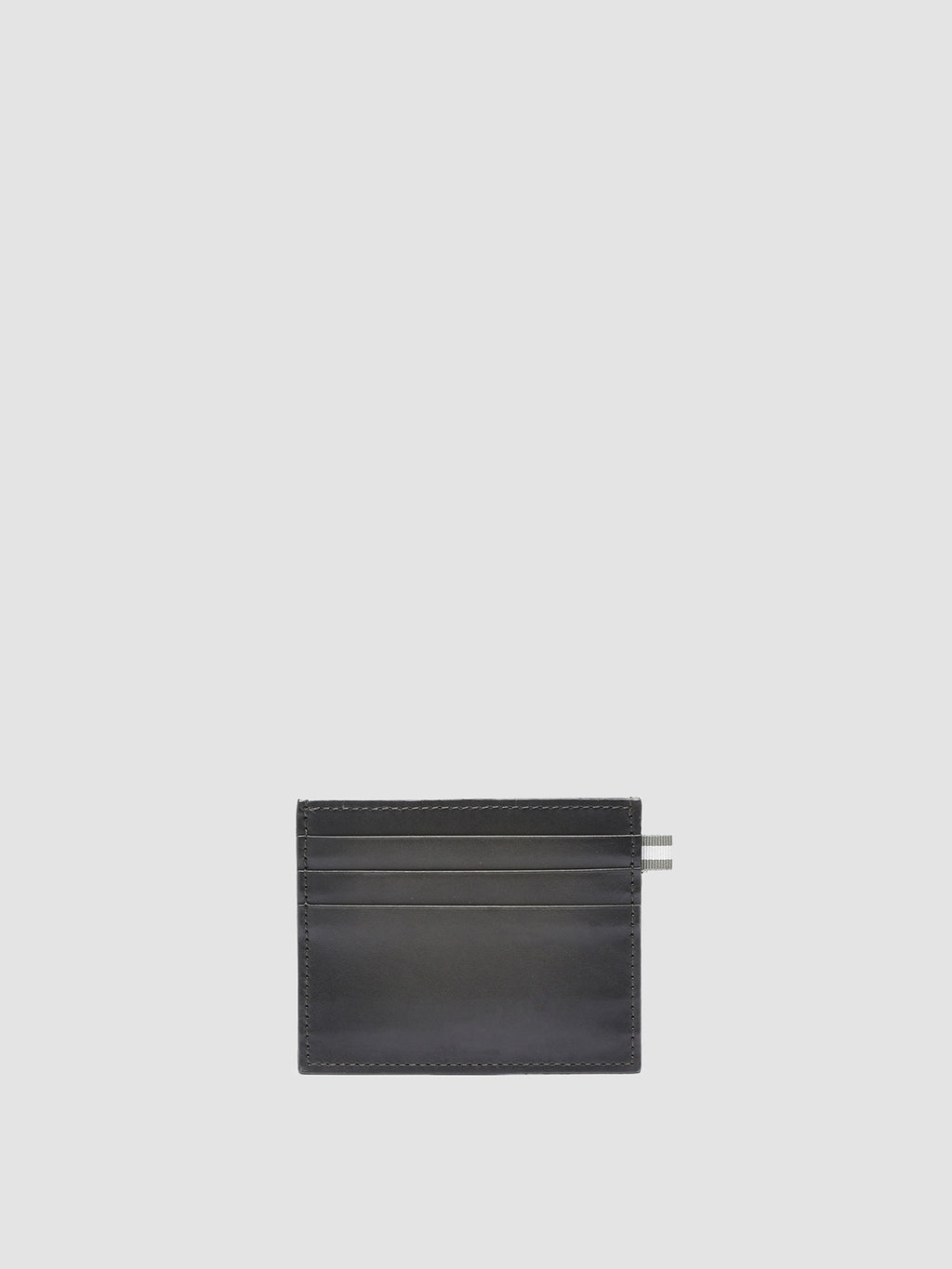 BOUDIN 22 - Green Leather card holder - 0