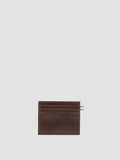 BOUDIN 22 - Dark Brown Leather card holder - 0
