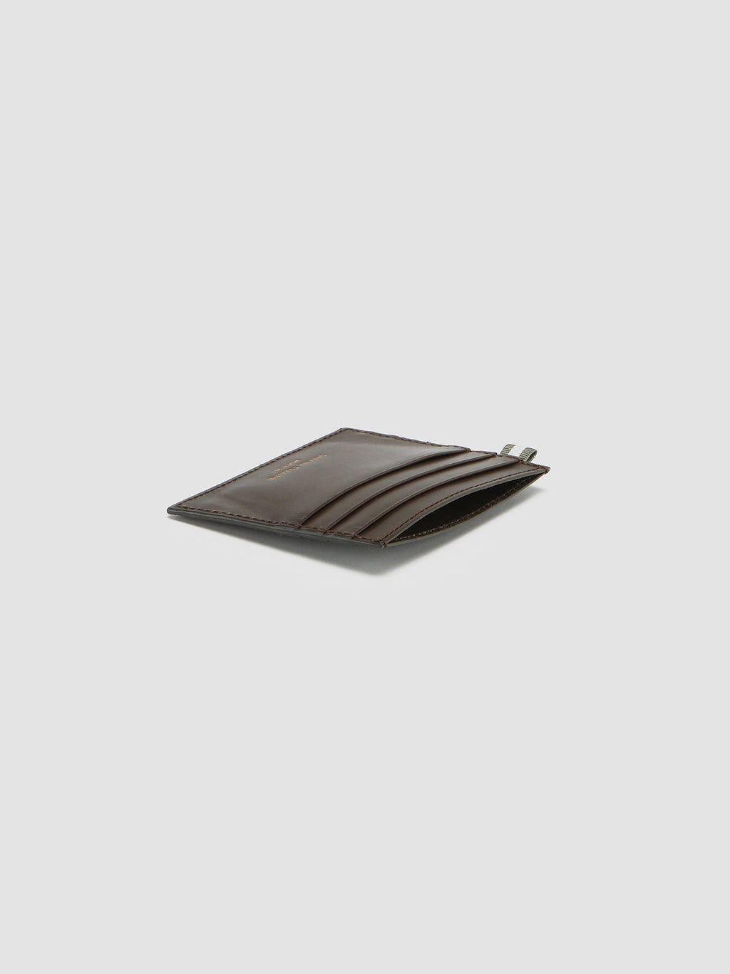 BOUDIN 22 - Dark Brown Leather card holder - 3
