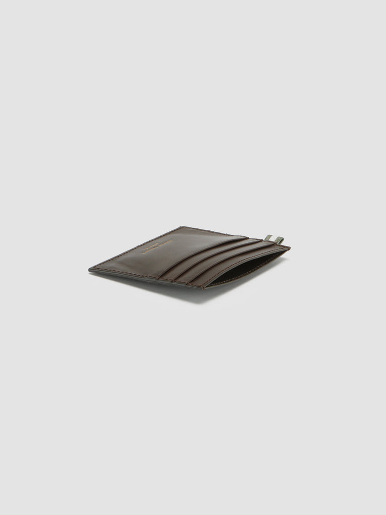 BOUDIN 22 - Brown Leather card holder  Officine Creative - 4