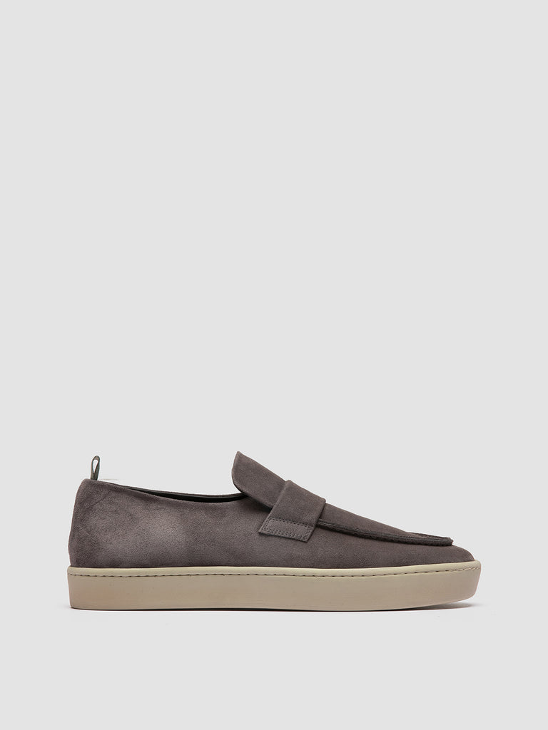 BUG 001 Lavagna - Brown Suede Penny Loafers