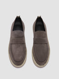 BUG 001 Lavagna - Brown Suede Penny Loafers Men Officine Creative - 2