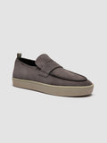 BUG 001 Lavagna - Brown Suede Penny Loafers Men Officine Creative - 3