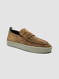 BUG 001 Birra - Brown Suede Penny Loafers Men Officine Creative - 3