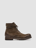 BULLA DD 102 - Green Suede Lace-up Boots - 0