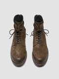 BULLA DD 102 - Green Suede Lace-up Boots - 1