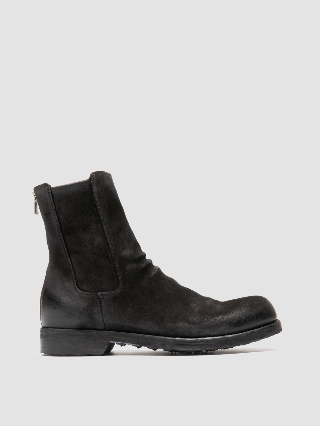 BULLA DD 104 - Black Suede Zipped Boots - 0