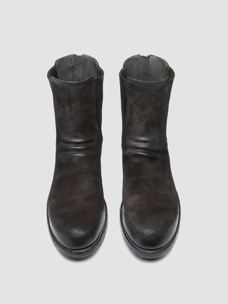 BULLA DD 104 - Black Suede Zipped Boots