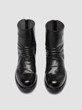 BULLA DD 303 - Black Leather Zipped Boots Women Officine Creative -2