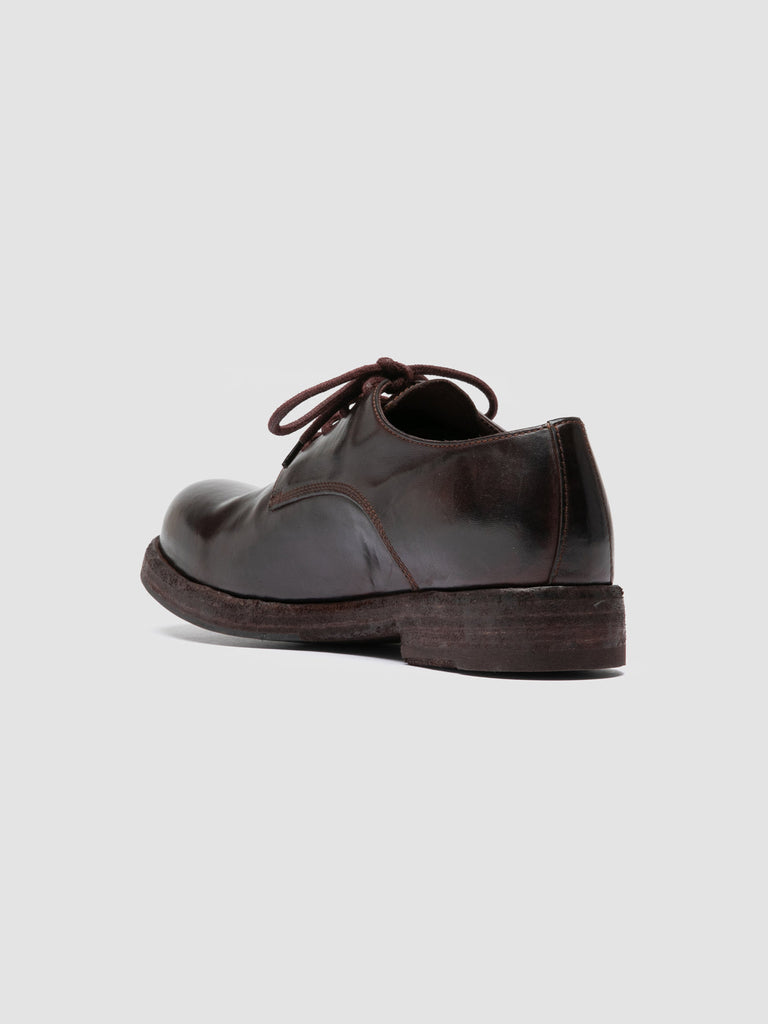 BULLA DD 311 - Burgundy Leather Derby Shoes