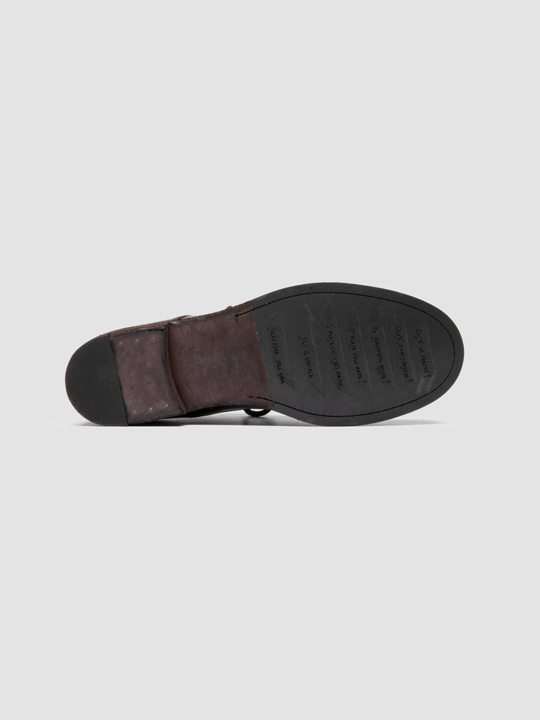 BULLA DD 311 - Burgundy Leather Derby Shoes
