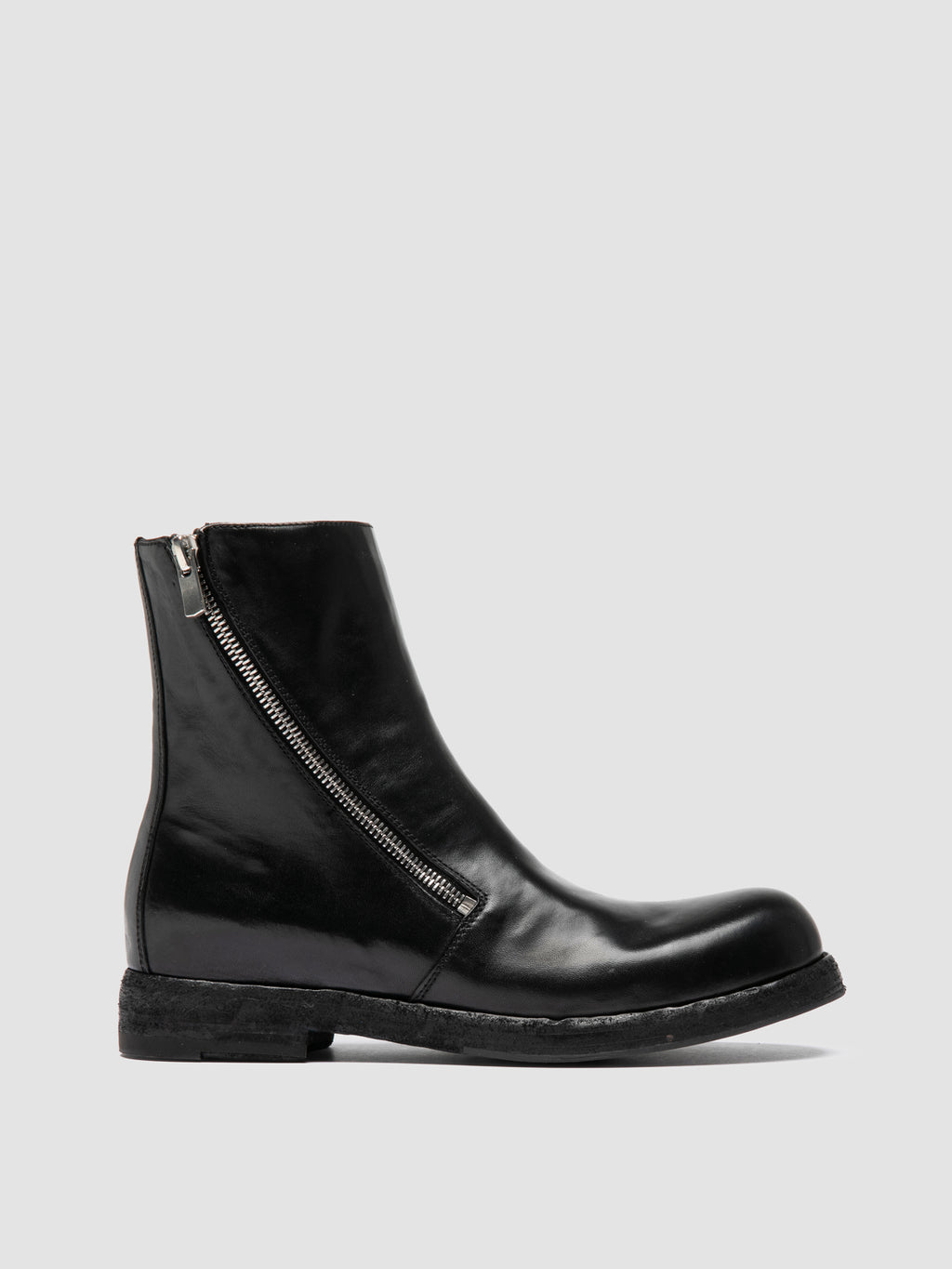 BULLA DD 312 - Black Leather Zipped Boots - 0