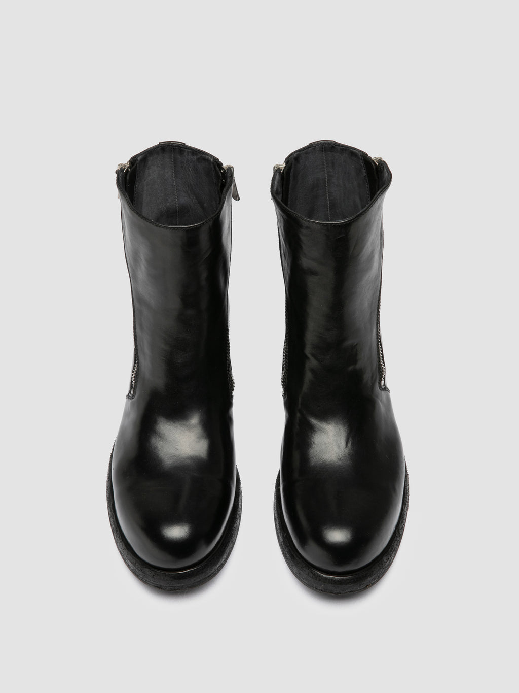 BULLA DD 312 - Black Leather Zipped Boots - 1