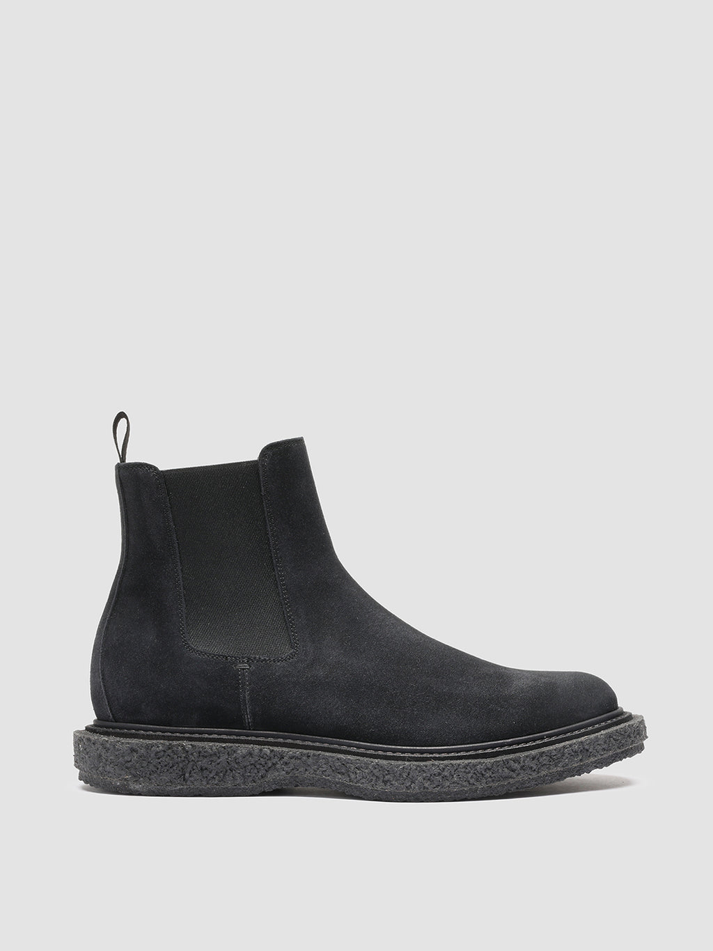 BULLET 002 - Black  Suede Chelsea Boots Men Officine Creative - 1