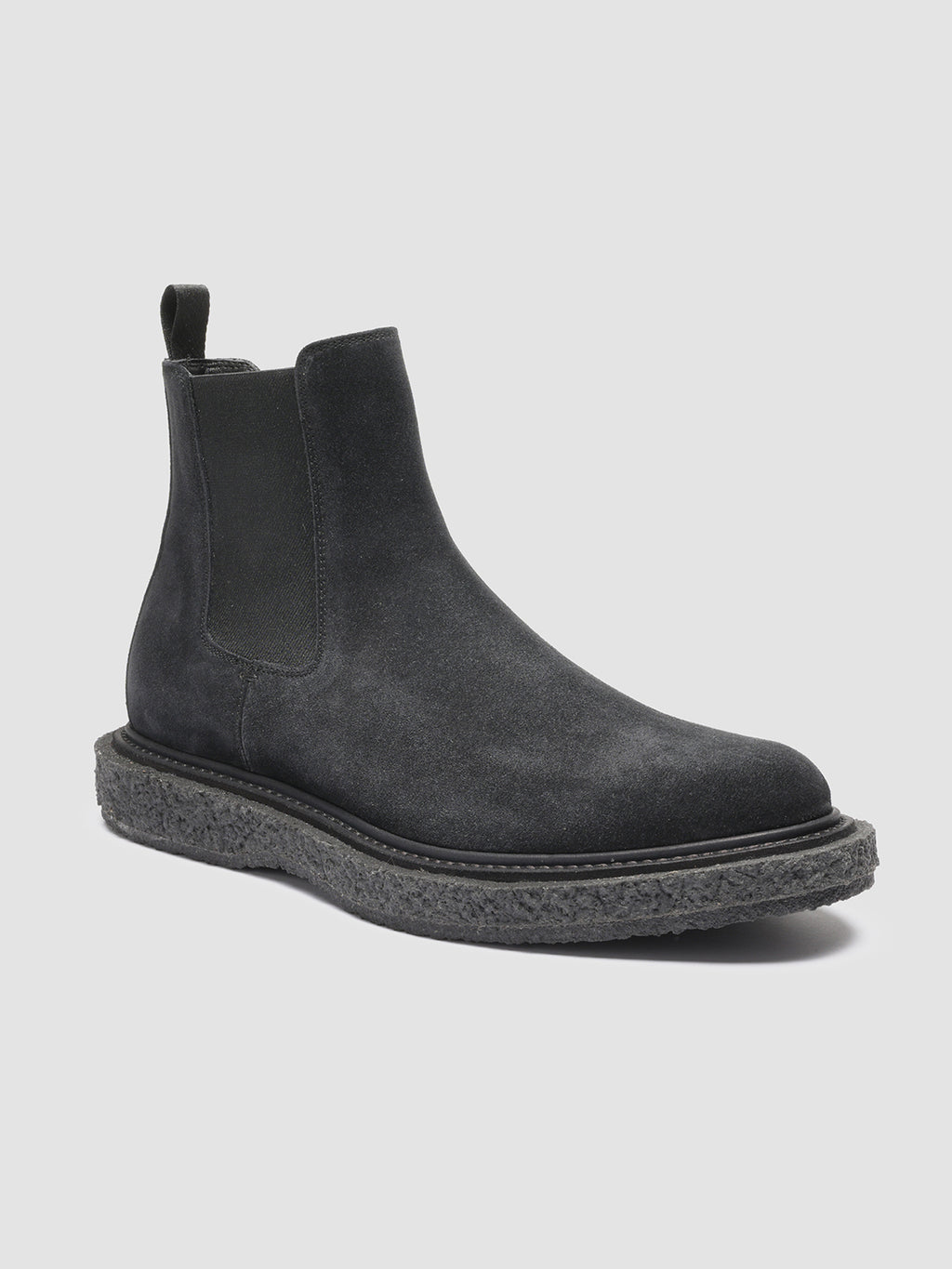 BULLET 002 - Black  Suede Chelsea Boots Men Officine Creative - 3