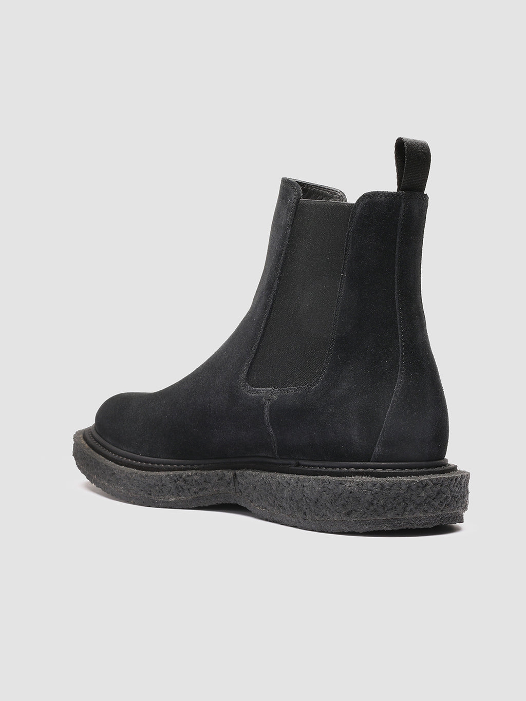 BULLET 002 - Black  Suede Chelsea Boots Men Officine Creative - 4