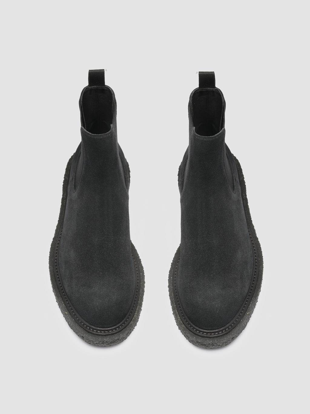 BULLET 002 - Black  Suede Chelsea Boots Men Officine Creative - 2