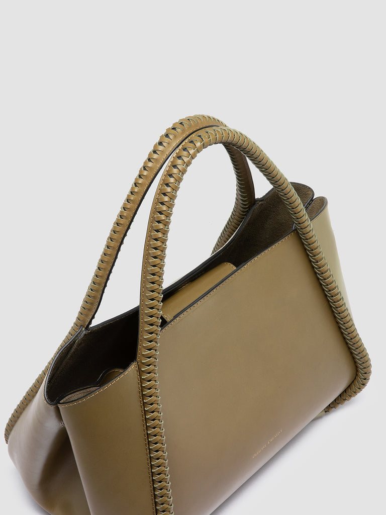 CABALA 101  Olive - Green Leather Bag
