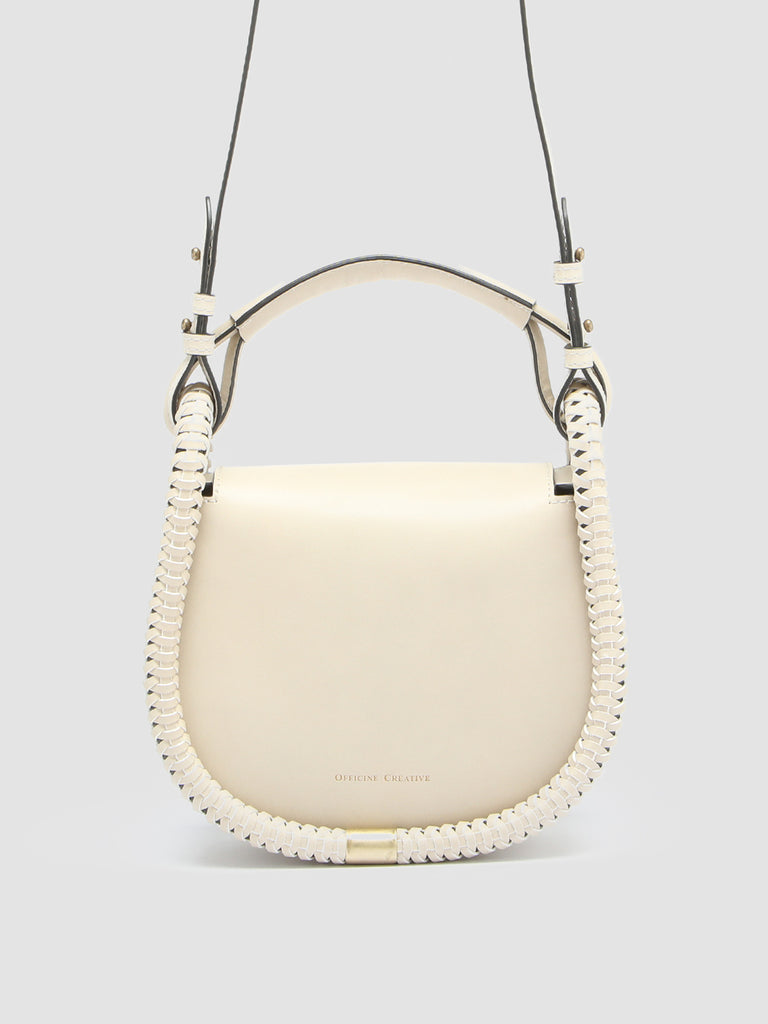 CABALA 105 - Ivory Leather Crossbody Bag