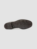 CALIXTE 003 - Dark Brown Leather Oxford Shoes - 4