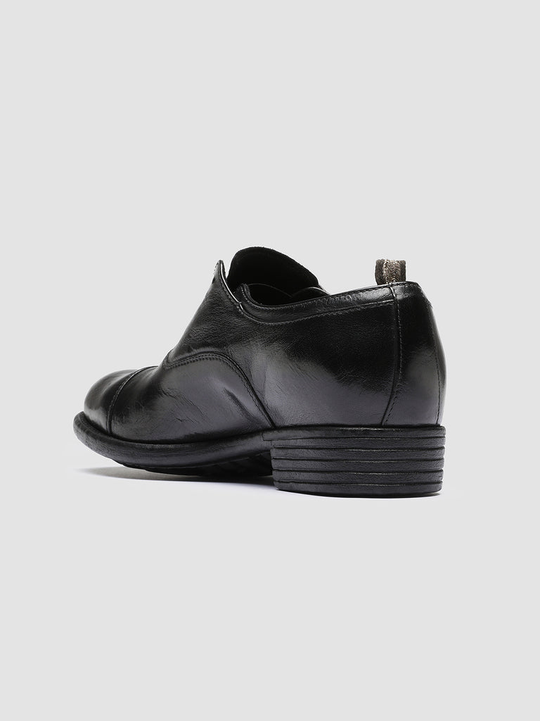 CALIXTE 003 Nero - Black Leather Oxford Shoes Women Officine Creative - 4