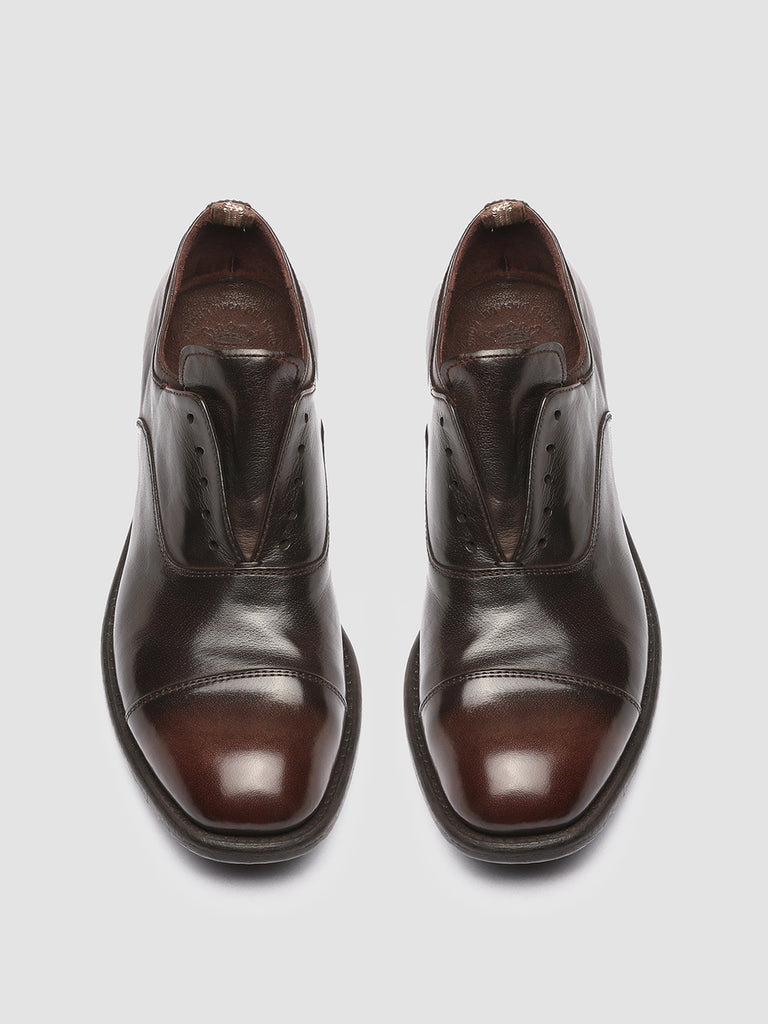 CALIXTE 003 Otto - Brown Leather Oxford Shoes
