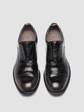 CALIXTE 003 - Dark Grey Leather Oxford Shoes - 1