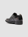 CALIXTE 003 - Dark Grey Leather Oxford Shoes - 3