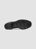 CALIXTE 003 - Dark Grey Leather Oxford Shoes - 4